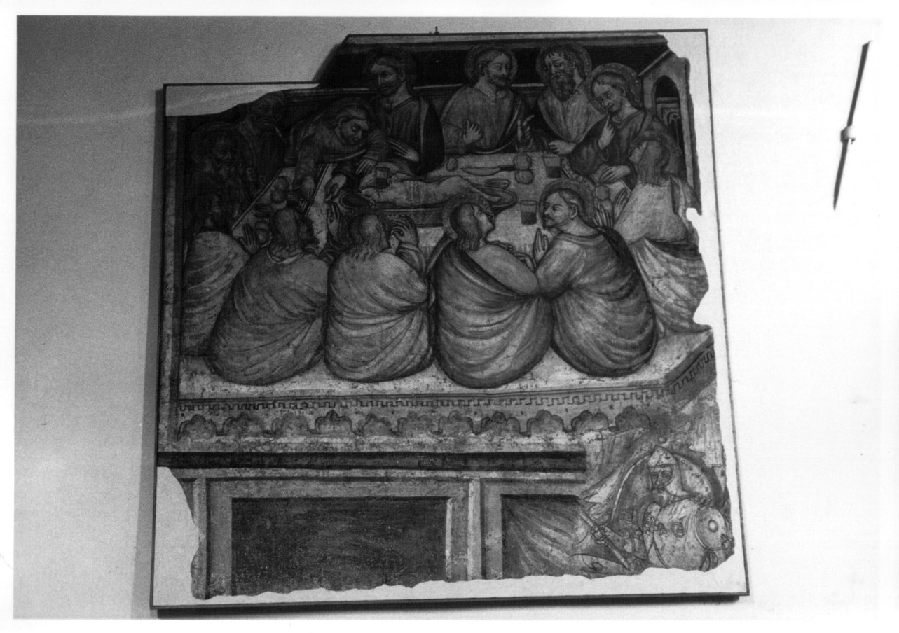 ultima cena (dipinto, ciclo) - ambito eugubino (prima metà sec. XV)