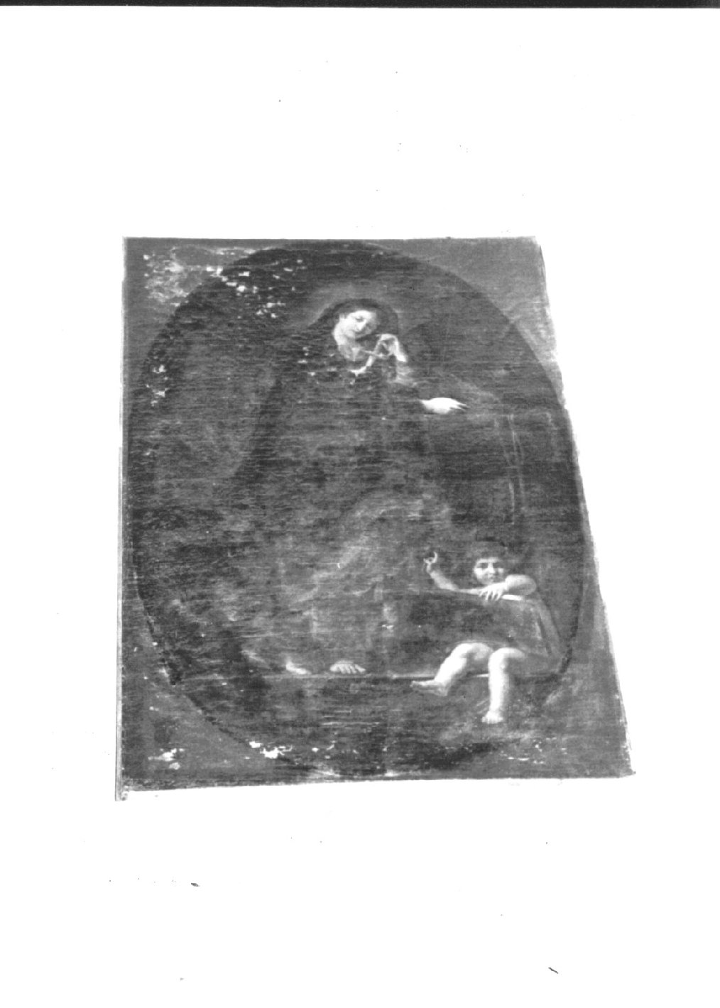 Madonna Addolorata (dipinto, opera isolata) di Conca Tommaso Maria (ultimo quarto sec. XVIII)