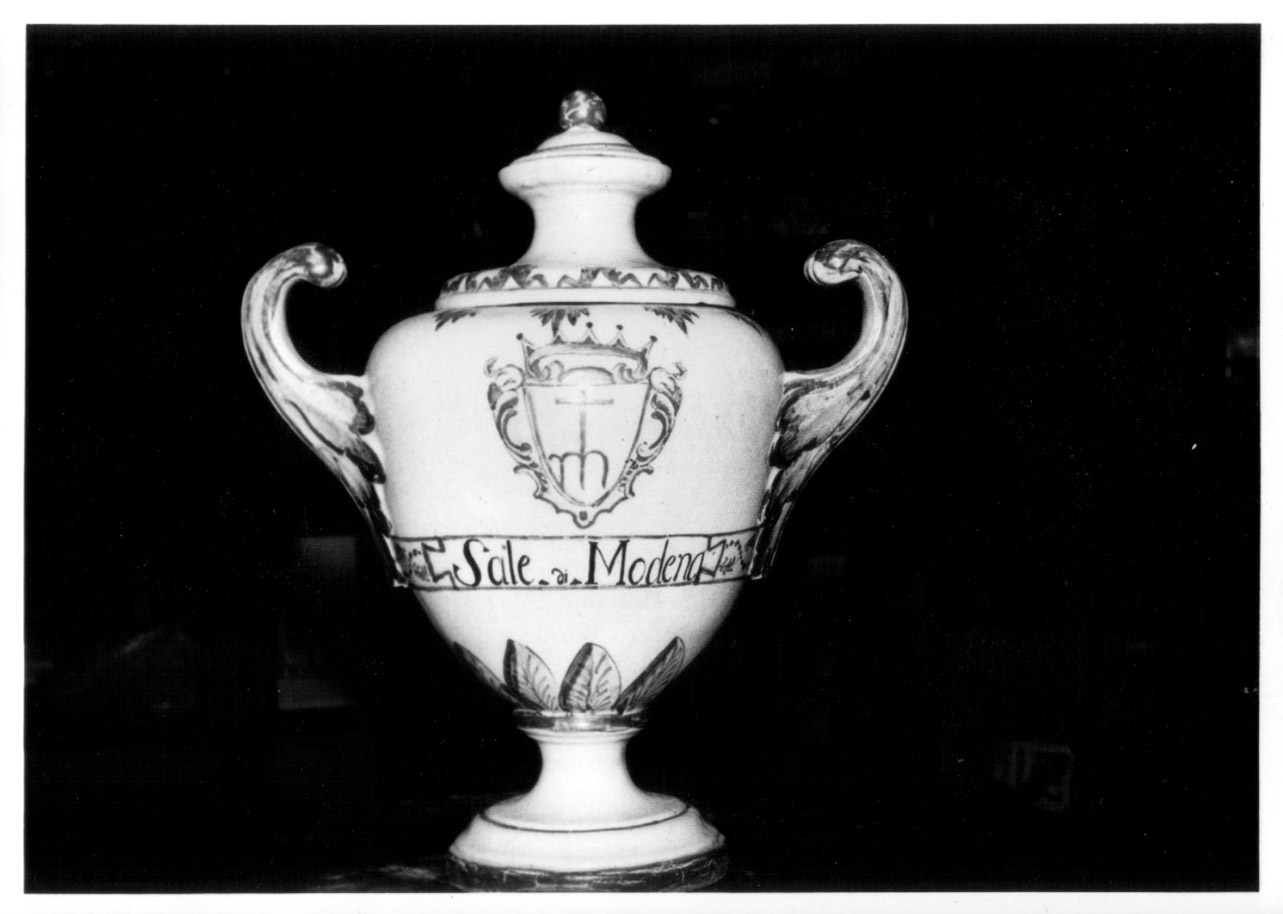 vaso da farmacia, serie - bottega Italia centrale (seconda metà sec. XVIII)