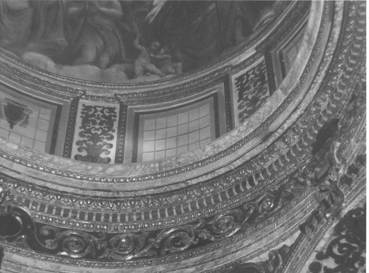 finta finestra (dipinto, complesso decorativo) di Allegrini Francesco (metà sec. XVII)