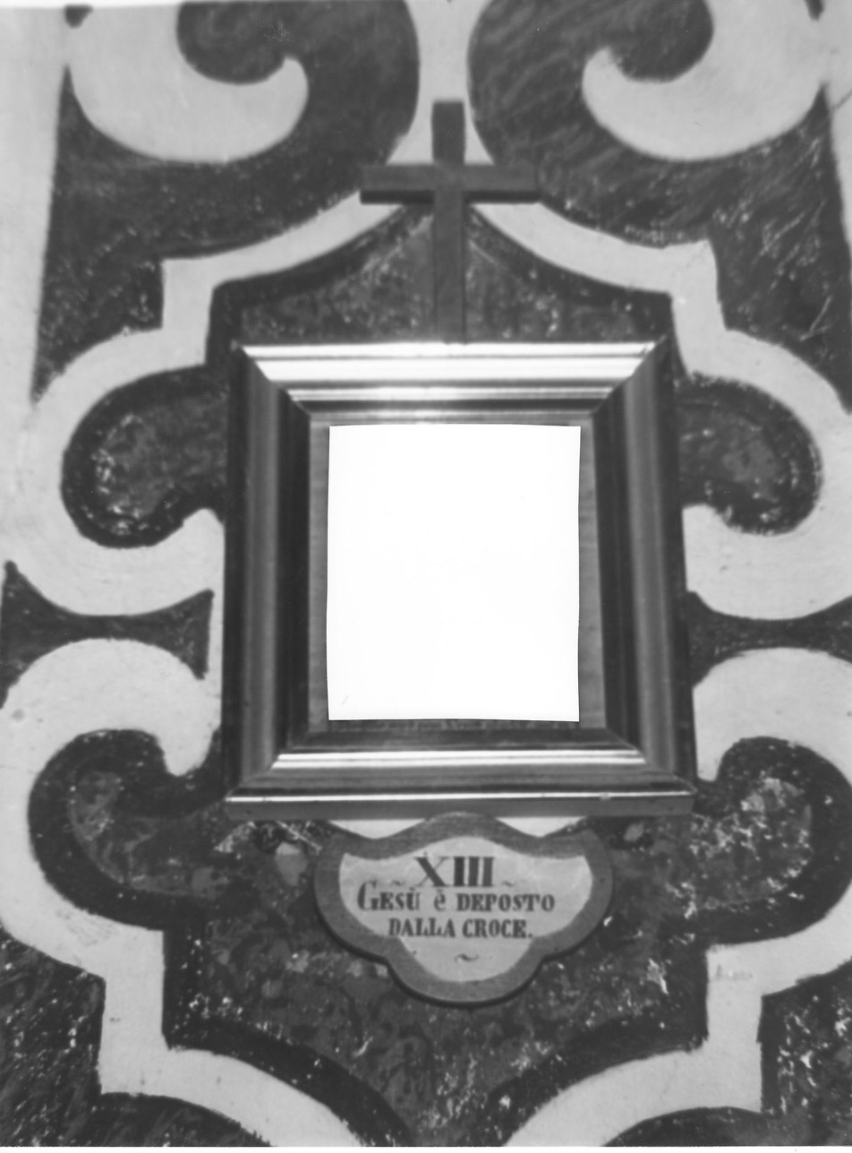 cornice, elemento d'insieme - bottega eugubina (sec. XIX)