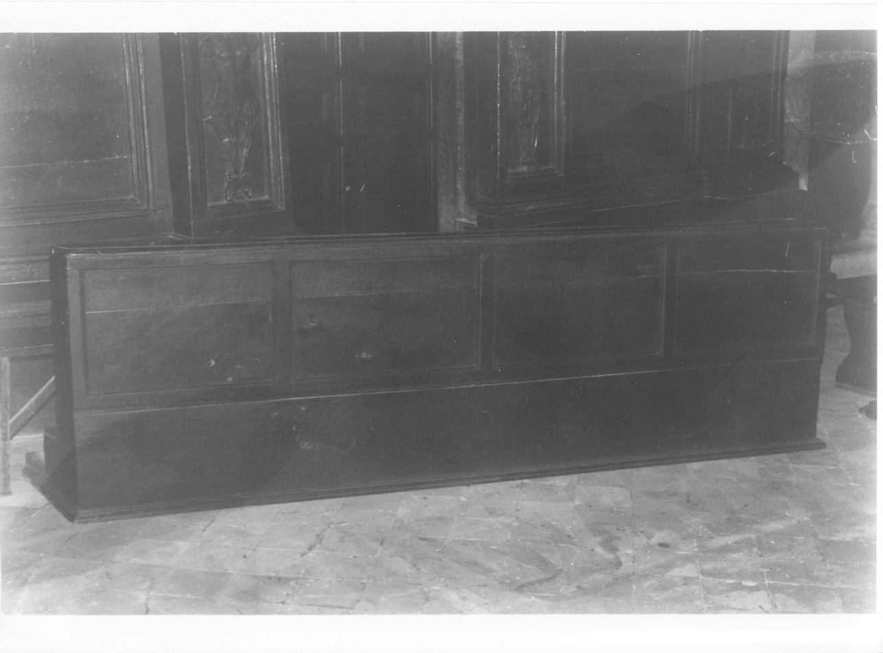 pancale da chiesa, opera isolata - bottega eugubina (sec. XVI)