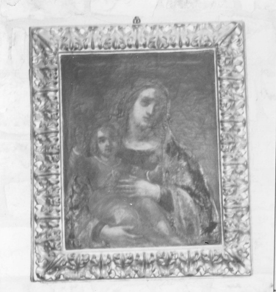 Madonna con Bambino (dipinto, opera isolata) - ambito umbro (ultimo quarto sec. XVIII)