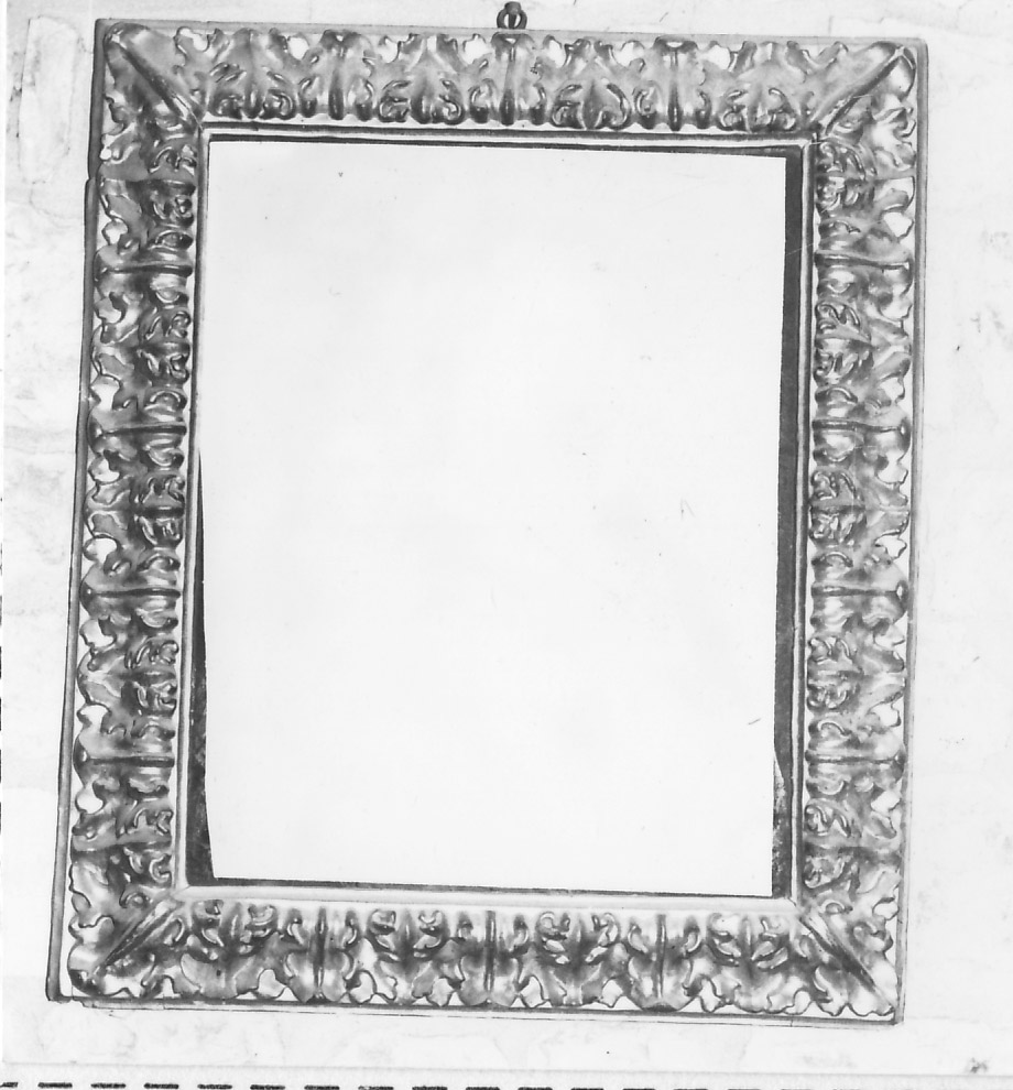 cornice, opera isolata - bottega eugubina (ultimo quarto sec. XVIII)