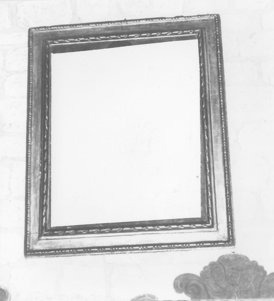 cornice, opera isolata - bottega umbra (fine sec. XVIII)