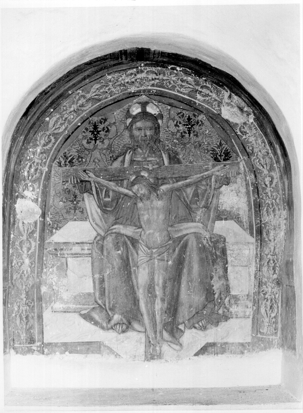 Trinità (dipinto, opera isolata) - ambito umbro (seconda metà sec. XV)