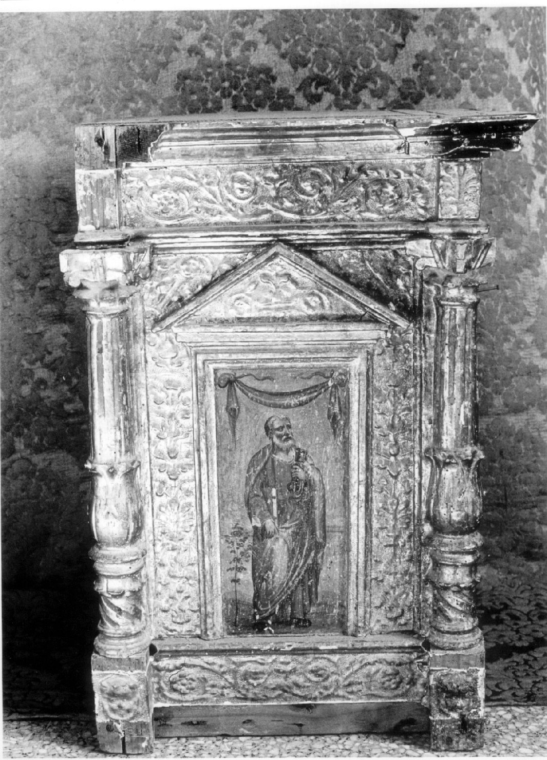 San Pietro Apostolo (ciborio, insieme) - bottega umbra (seconda metà sec. XVI)