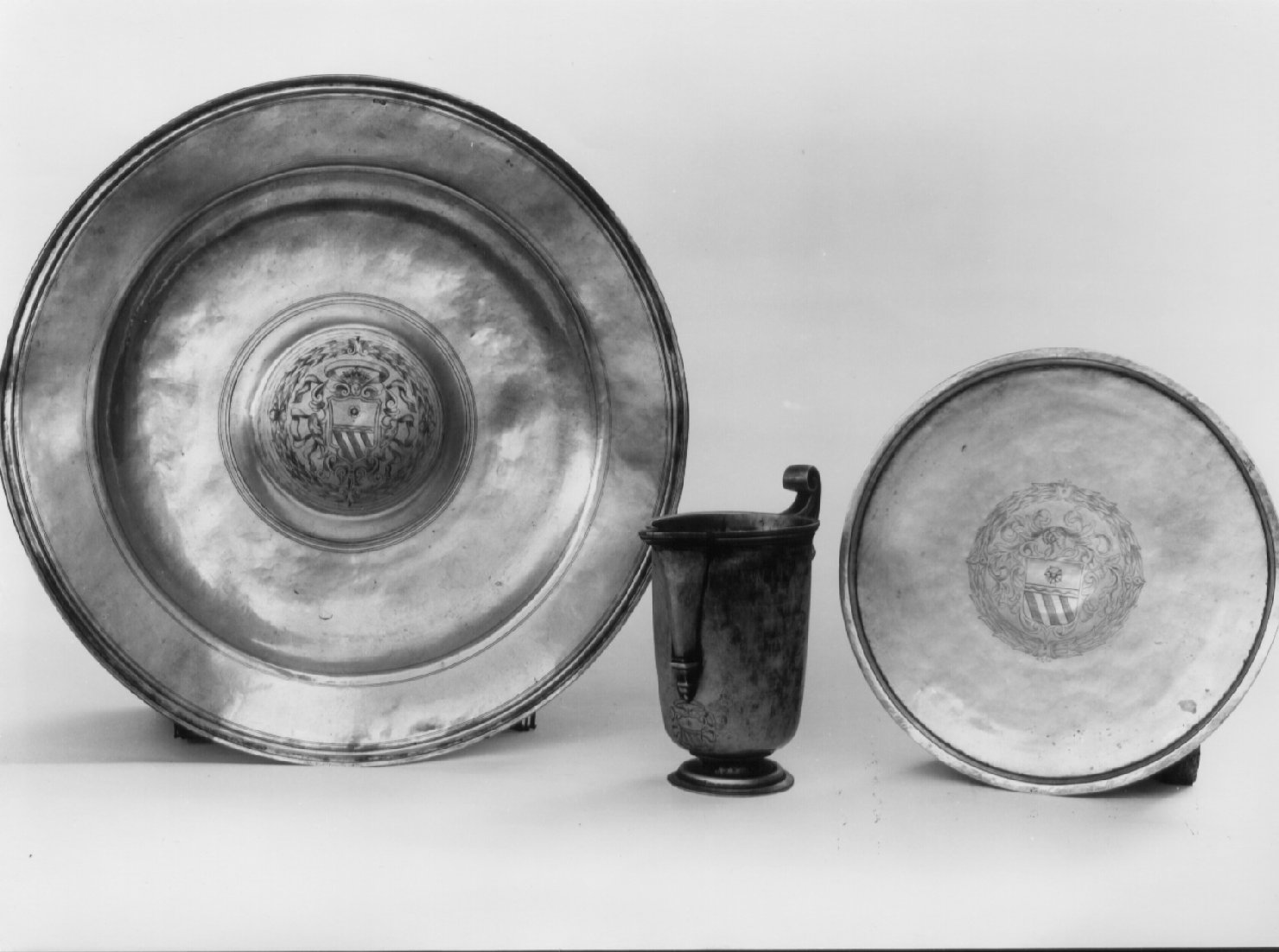 lavabo, elemento d'insieme di Gamberucci Marco (terzo quarto sec. XVII)