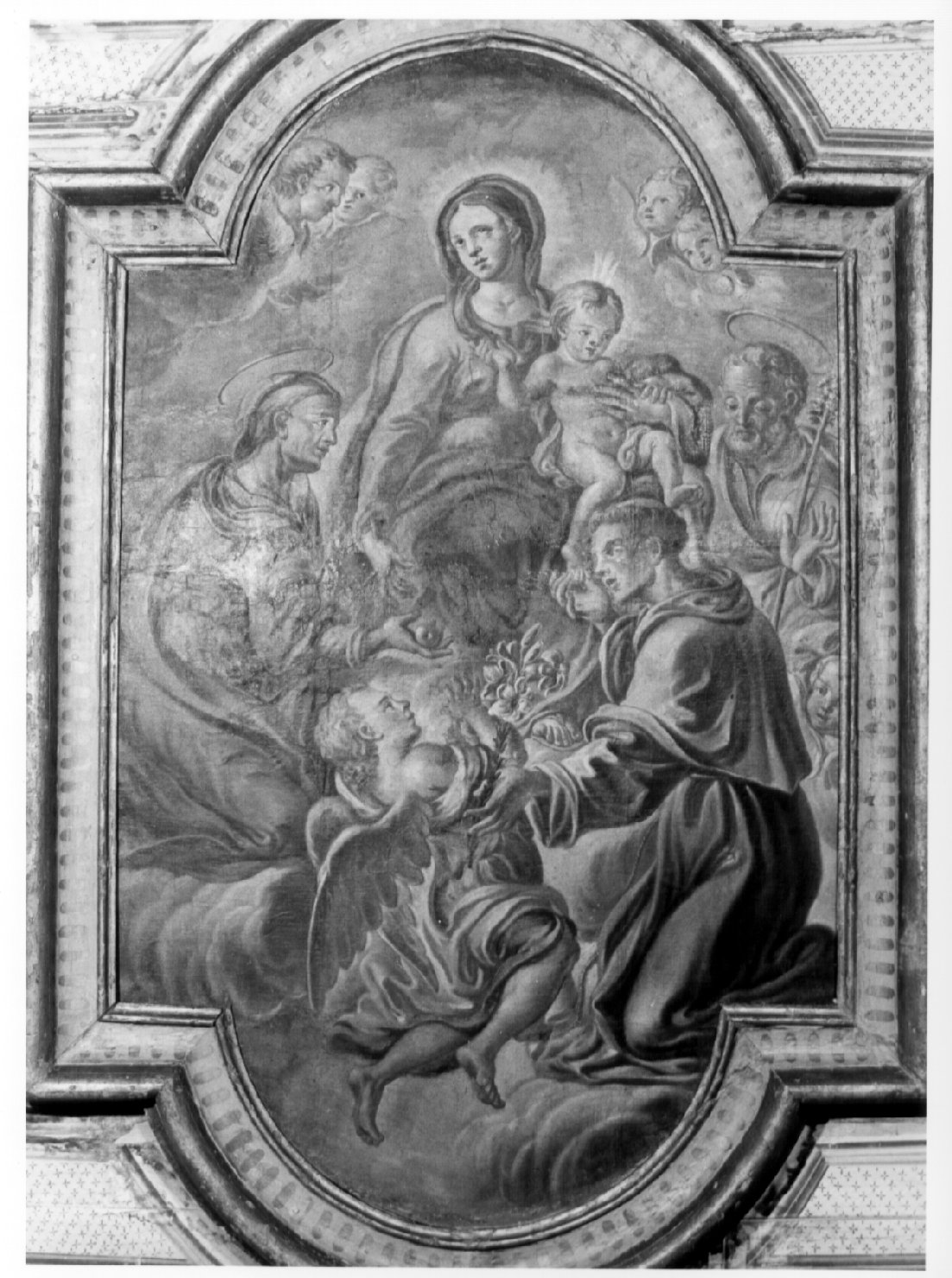 Madonna con Bambino e Santi (dipinto, opera isolata) - ambito umbro (prima metà sec. XVIII)