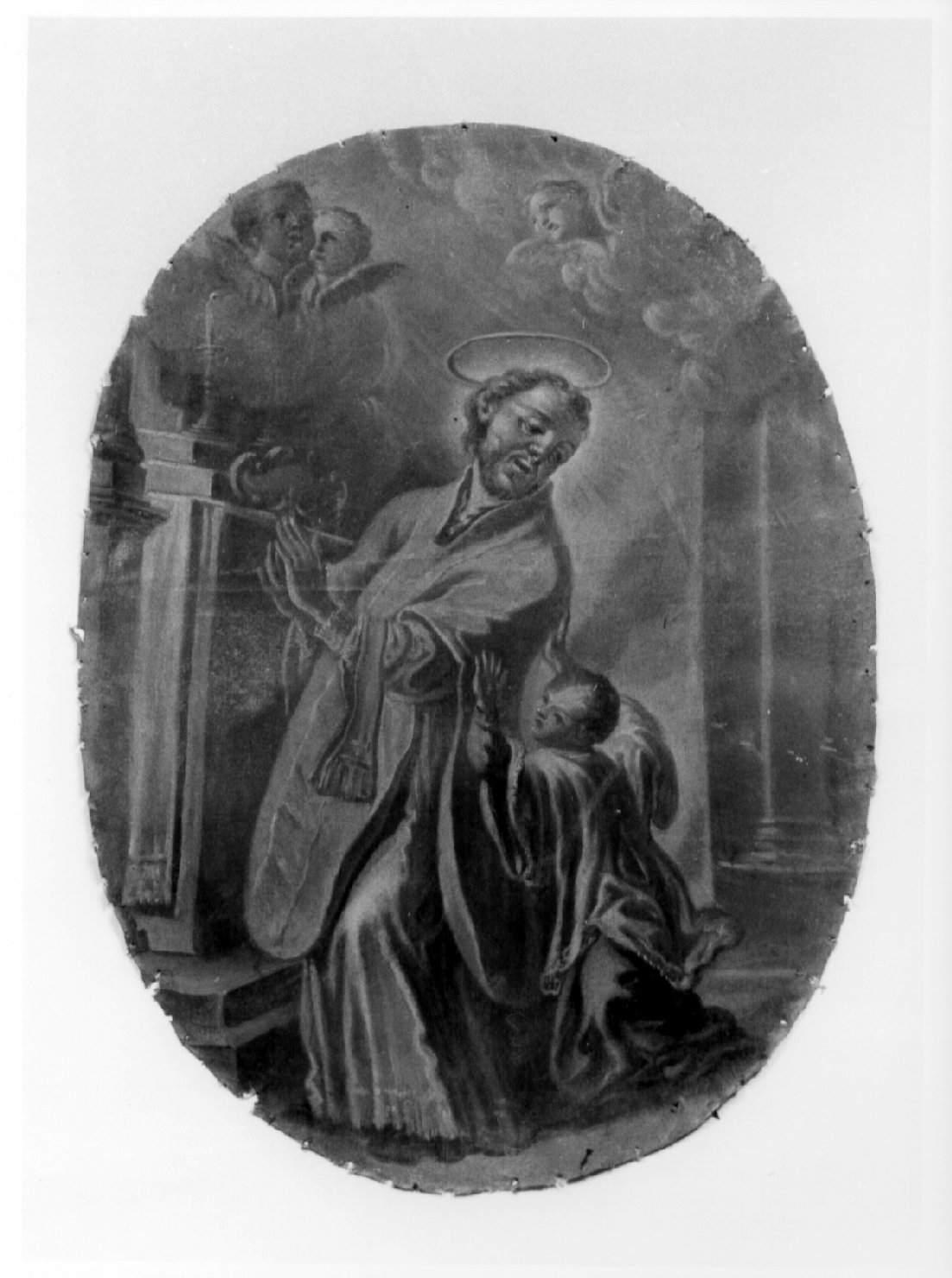 San Filippo Neri (dipinto, serie) - ambito umbro (metà sec. XVIII)