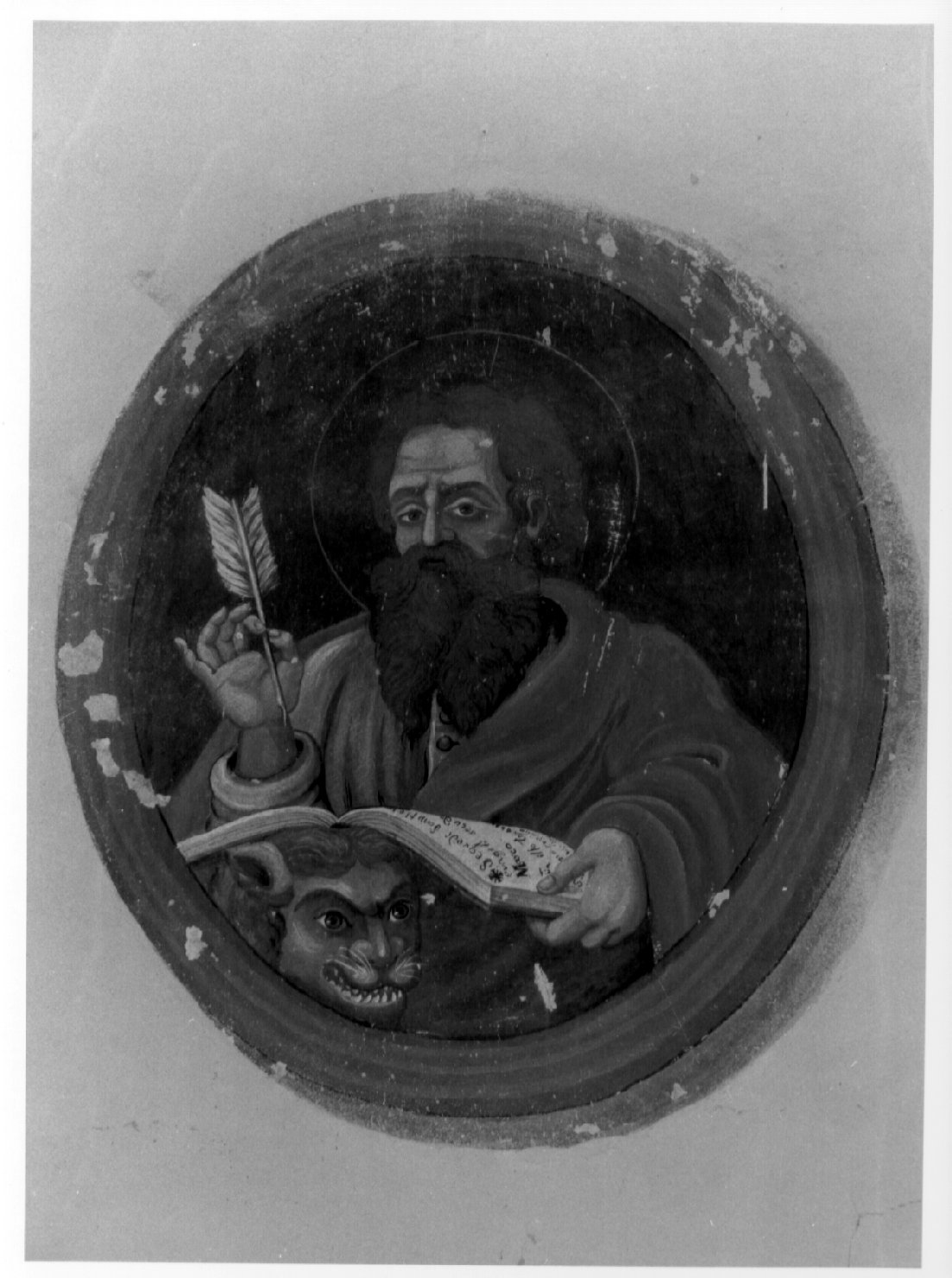 San Marco Evangelista (dipinto, serie) - ambito umbro (sec. XVII)