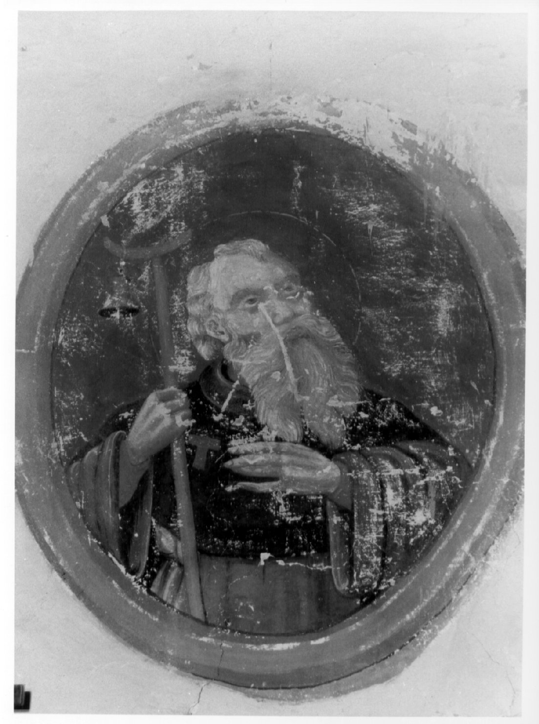 Sant'Antonio Abate (dipinto, serie) - ambito umbro (sec. XVII)