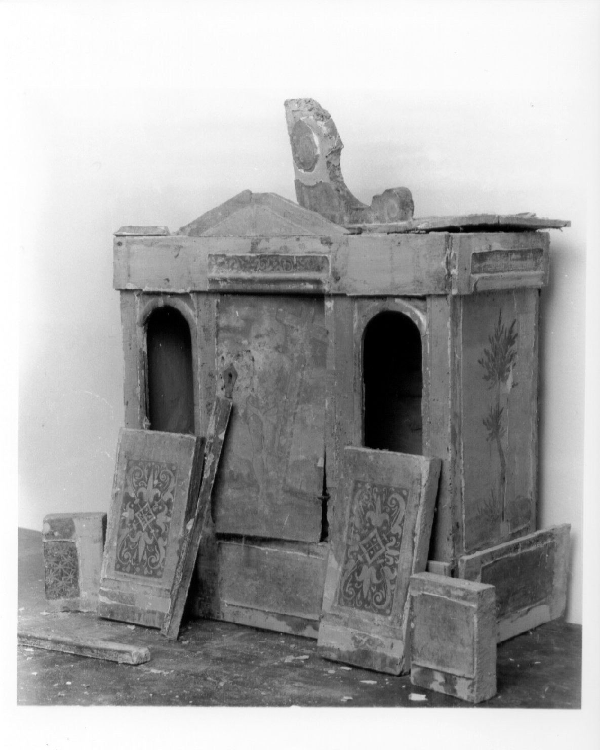 tabernacolo, opera isolata - bottega perugina (primo quarto sec. XVI)