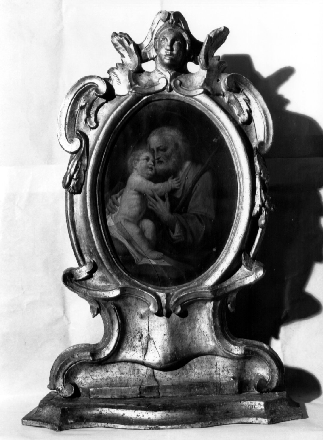 San Giuseppe e Gesù Bambino (quadro d'altare, opera isolata) - ambito umbro (prima metà sec. XVIII)