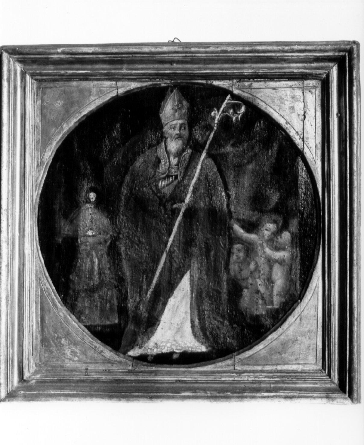 San Nicola di Bari (dipinto, opera isolata) - ambito umbro (sec. XVII)