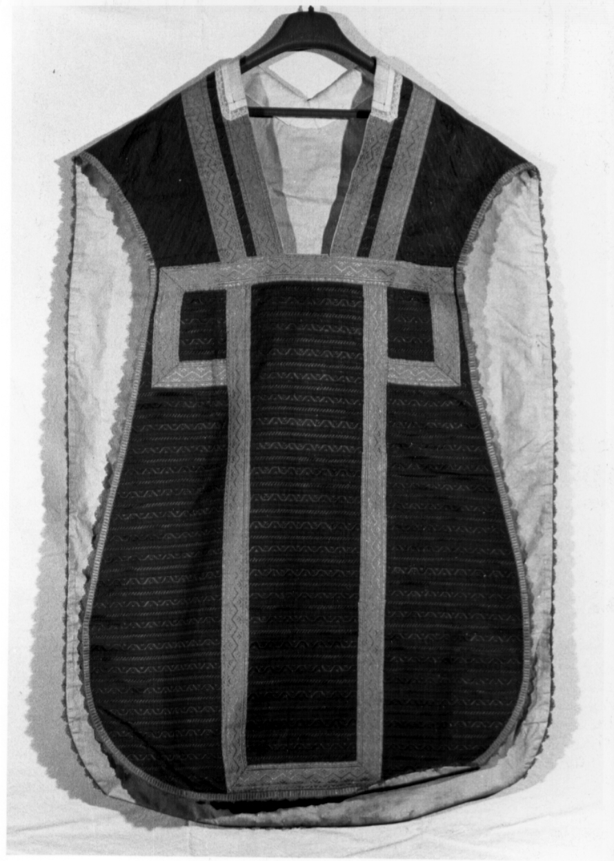 paramento liturgico, elemento d'insieme - manifattura Italia centrale (fine/inizio secc. XVIII/ XIX)