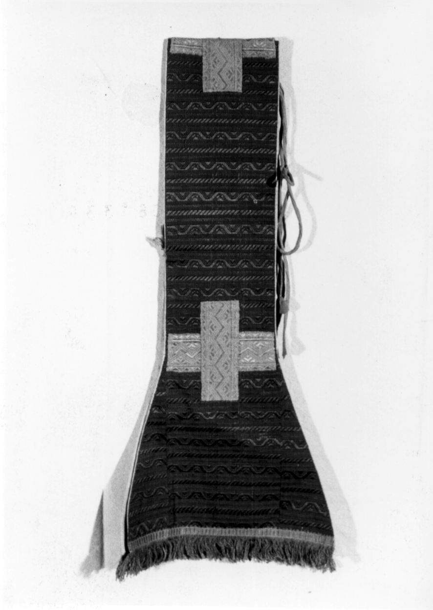 manipolo, opera isolata - manifattura Italia centrale (fine/inizio secc. XVIII/ XIX)