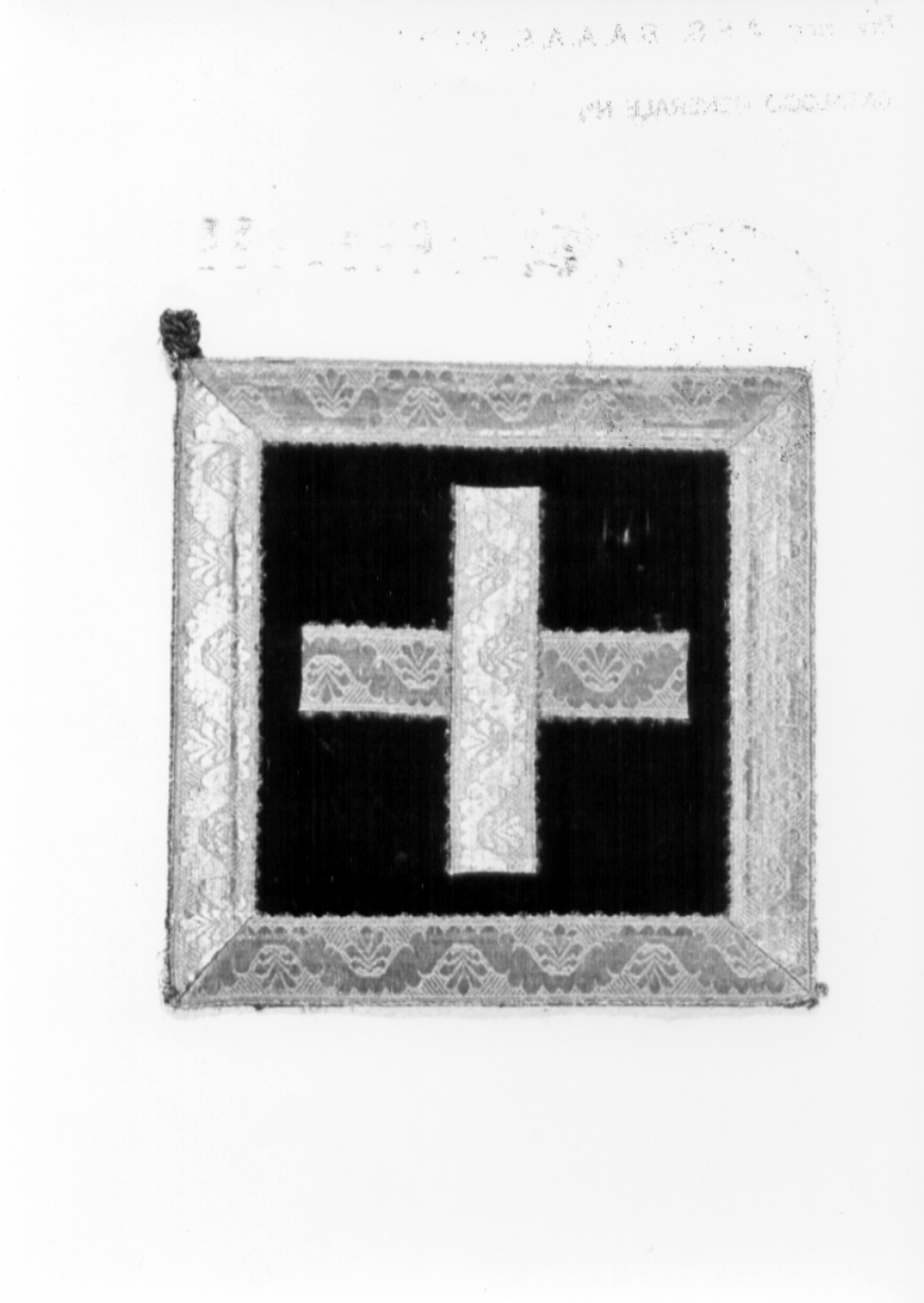 borsa del corporale, opera isolata - manifattura perugina (sec. XVIII)