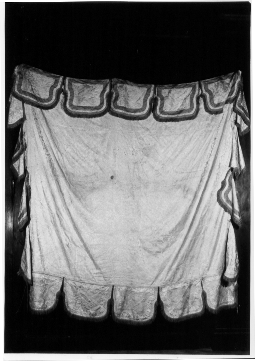 baldacchino, opera isolata - manifattura Italia centrale (sec. XVII)