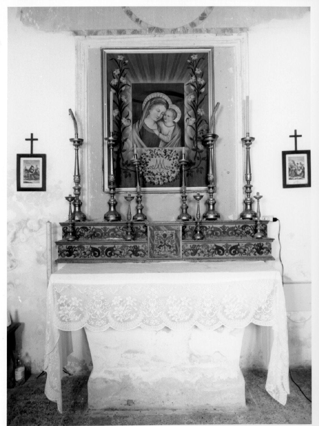 Madonna della tenerezza, Madonna con Bambino (dipinto, opera isolata) - ambito umbro (metà sec. XX)