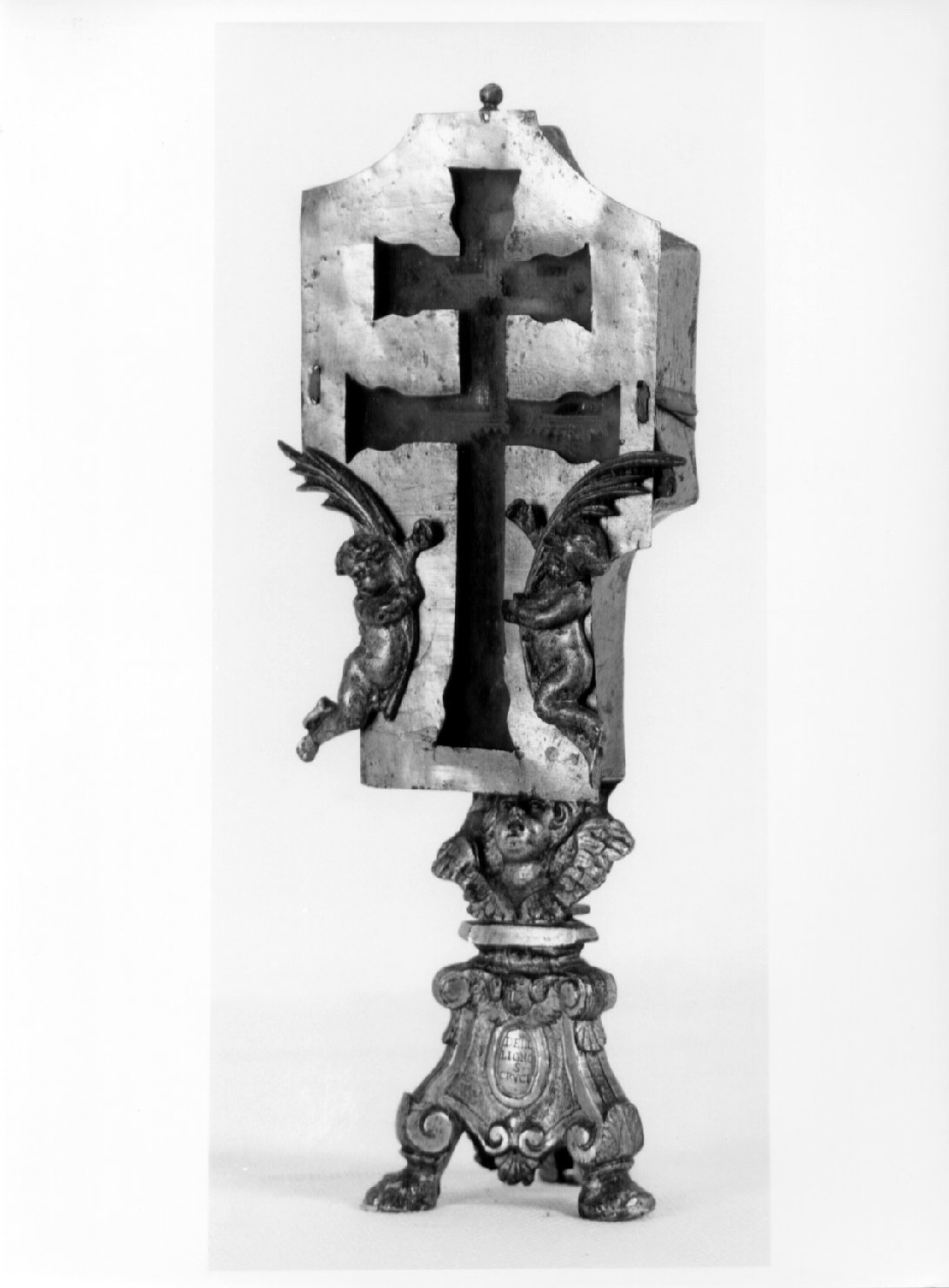 stauroteca, opera isolata - bottega umbra (sec. XVIII)