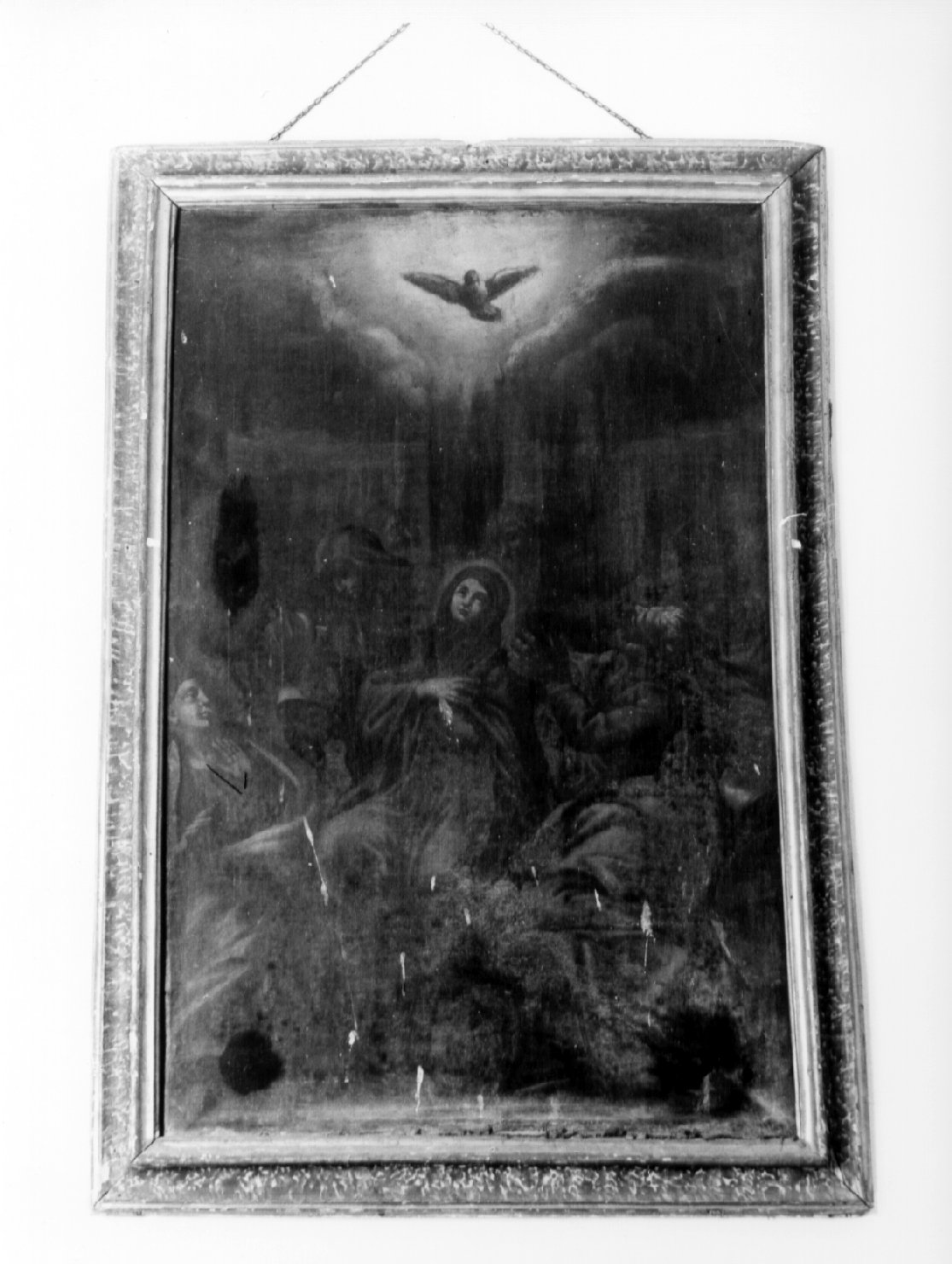 Pentecoste (dipinto, opera isolata) - ambito umbro (prima metà sec. XVII)