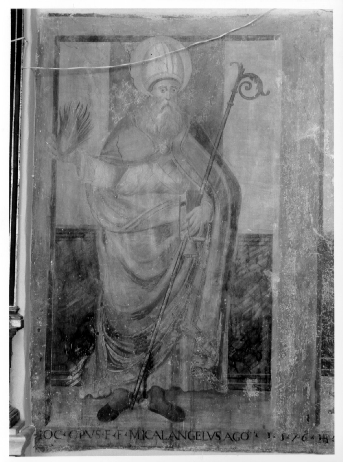 Sant'Antonio Abate (dipinto, elemento d'insieme) - ambito umbro (sec. XVI)