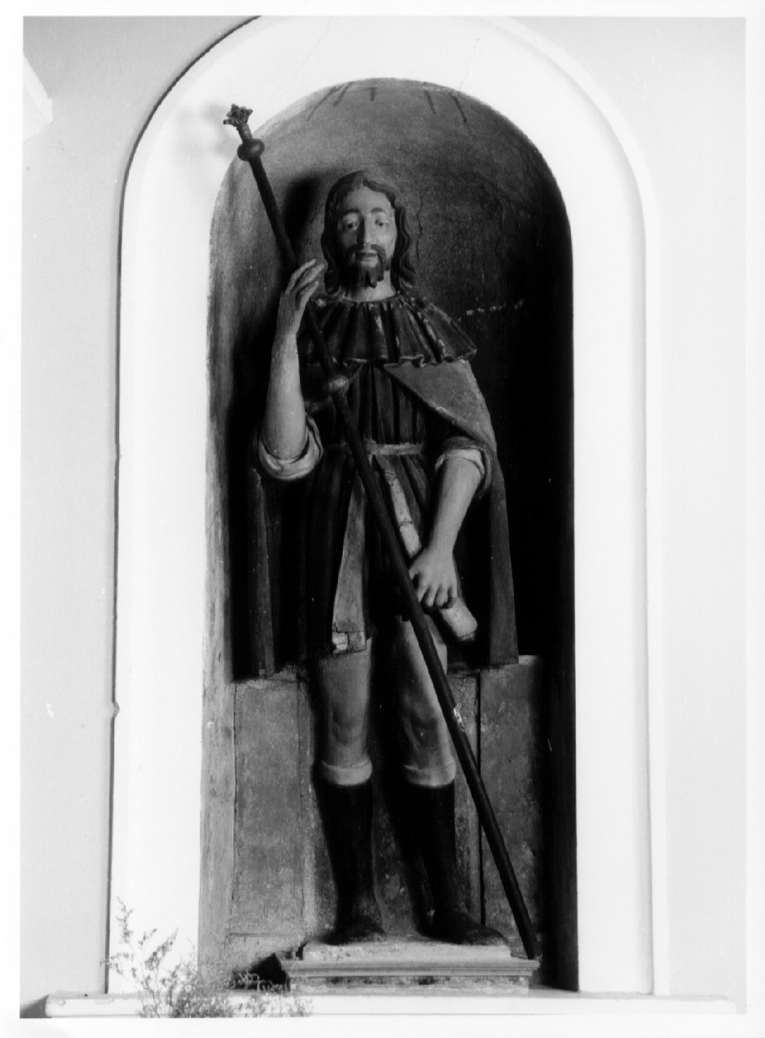 San Rocco (statua, opera isolata) - bottega umbra (seconda metà sec. XVI)