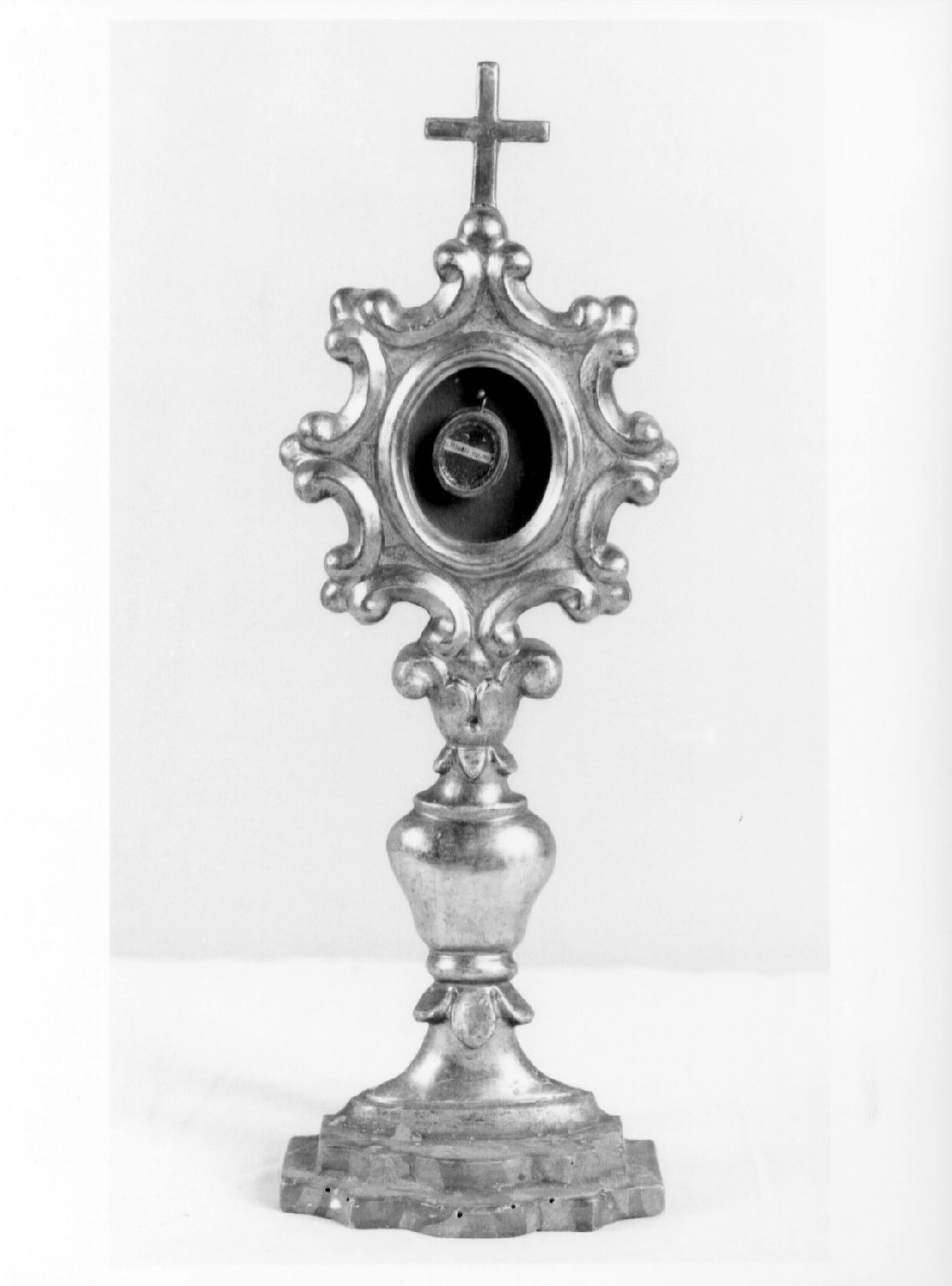 reliquiario - a ostensorio, coppia - bottega umbra (sec. XIX)