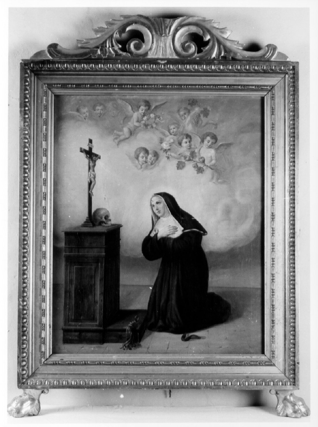 Santa Rita da Cascia (oratorio domestico, opera isolata) di Monacelli Ubaldo (primo quarto sec. XX)