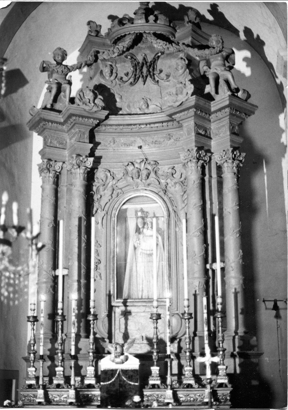 altare maggiore, insieme - ambito umbro, ambito romano (prima metà sec. XVI)