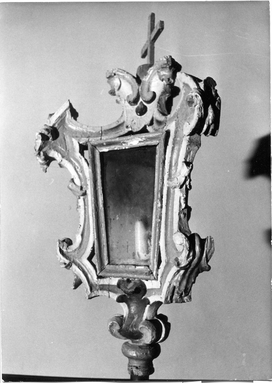 lanterna processionale, opera isolata - bottega umbra (sec. XVIII)