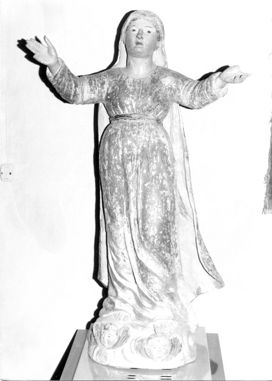 Madonna Assunta (statua, opera isolata) - bottega Italia centrale (sec. XVIII)