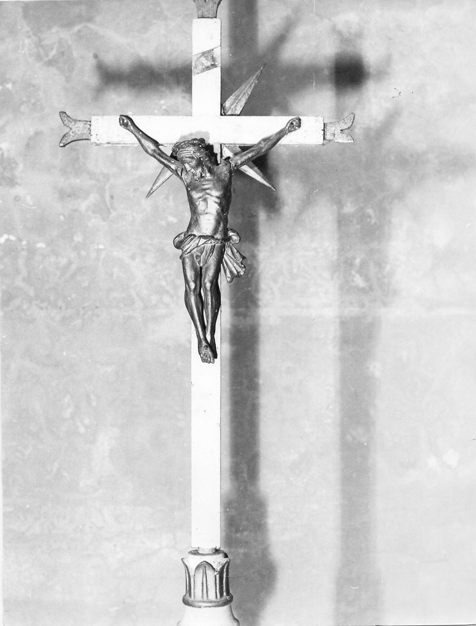 crocifisso, opera isolata - bottega Italia centrale (sec. XVIII)