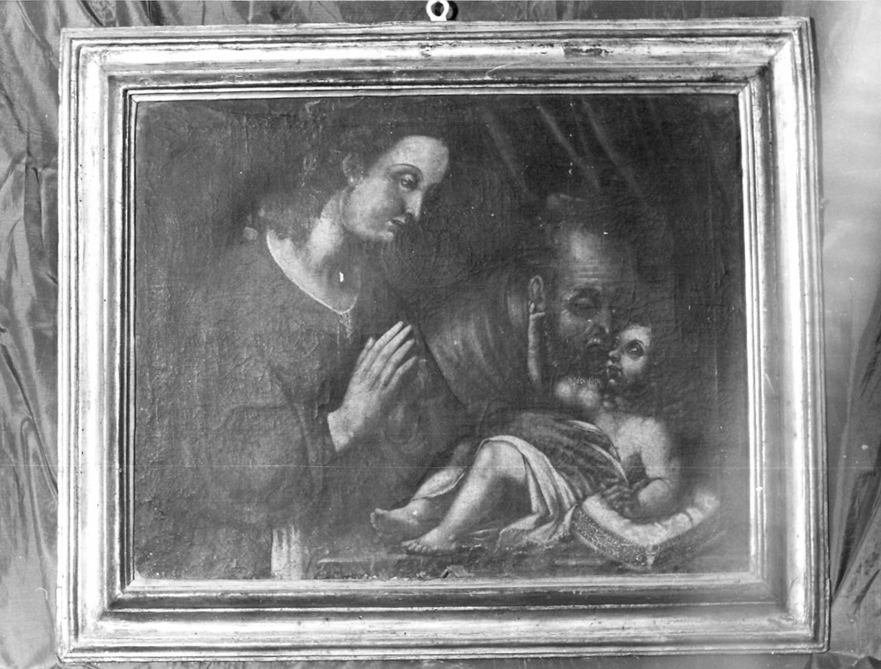 Sacra Famiglia (dipinto, opera isolata) - ambito Italia centrale (sec. XVIII)