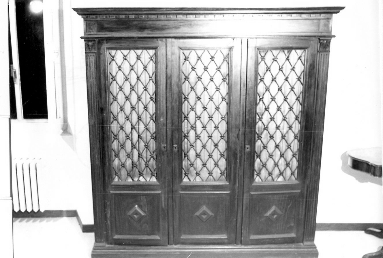 armadio - a muro, opera isolata - bottega Italia centrale (sec. XIX)