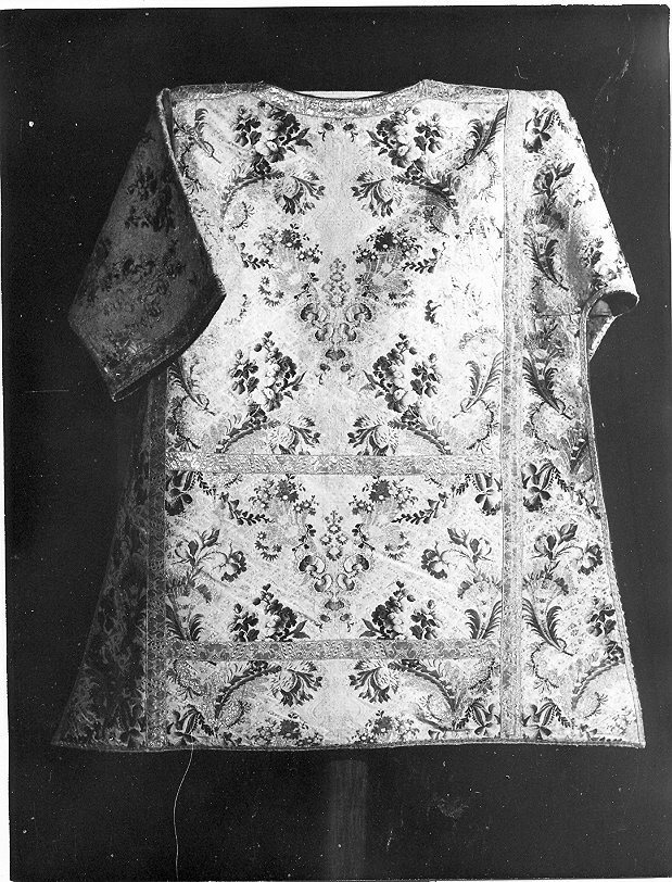 tunicella, opera isolata - manifattura Italia centrale (sec. XVIII)