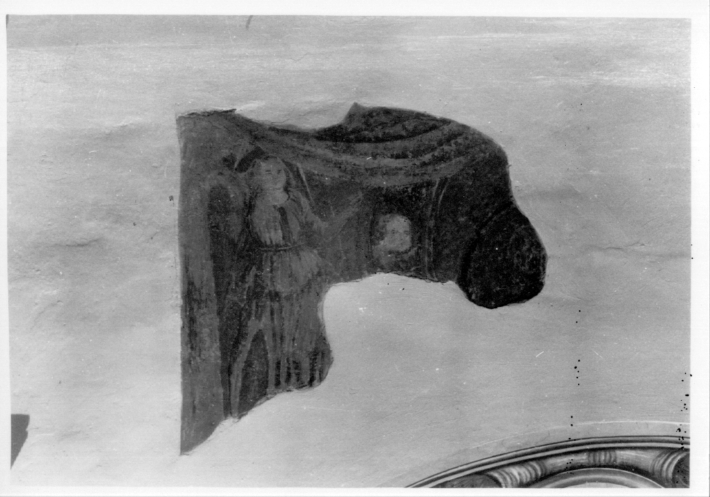 angelo annunciante (dipinto, opera isolata) - ambito umbro (fine sec. XV)