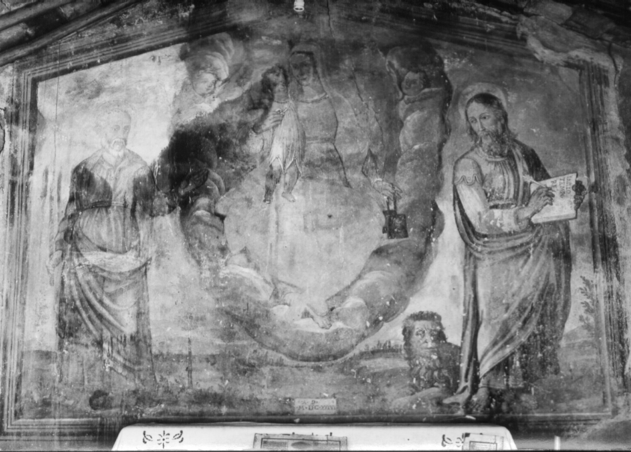 Madonna del Carmelo e santi (dipinto, opera isolata) - ambito Italia centrale (sec. XVII)