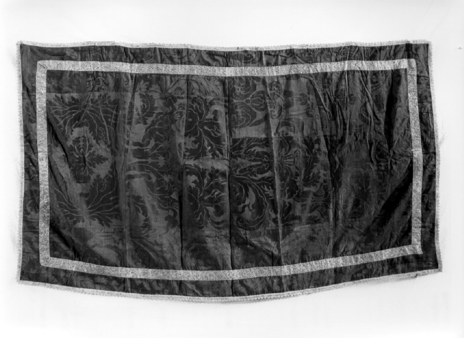 paramento del pulpito, opera isolata - manifattura italiana (fine sec. XVII)