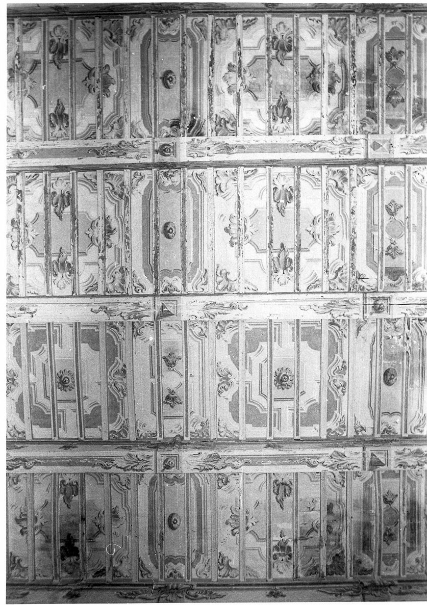 motivi decorativi geometrici e vegetali (decorazione pittorica, insieme) di Brizi Paolo (attribuito) (seconda metà sec. XVIII)