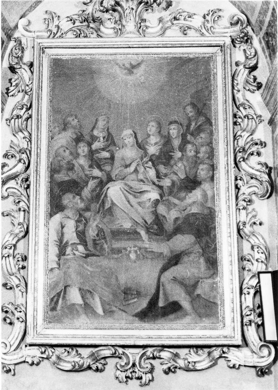 Pentecoste (dipinto, elemento d'insieme) di Bandiera Benedetto (attribuito) (sec. XVII)