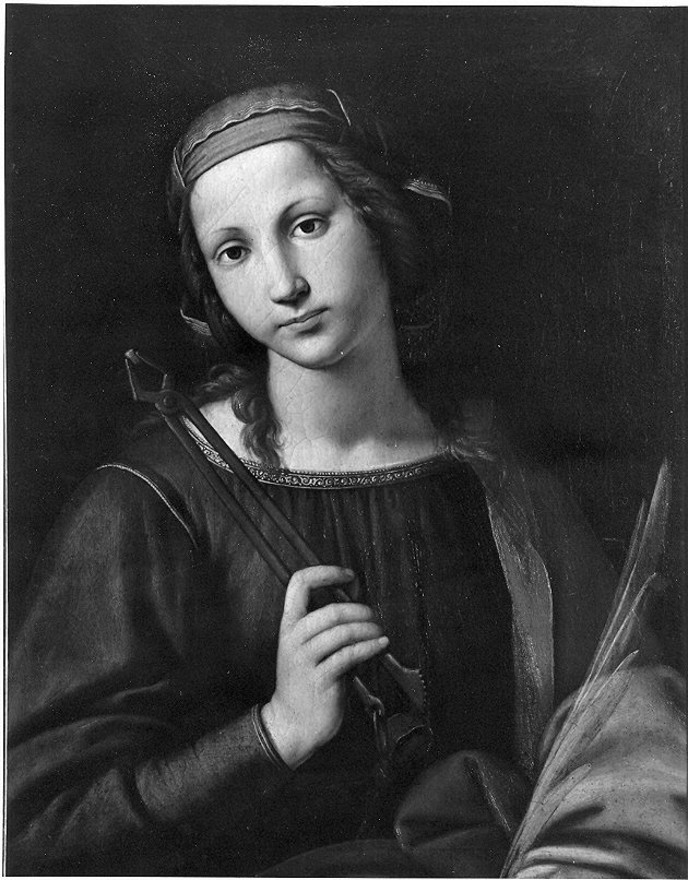 Sant'Apollonia (dipinto, opera isolata) di Salvi Giovanni Battista detto Sassoferrato (attribuito) (sec. XVII)