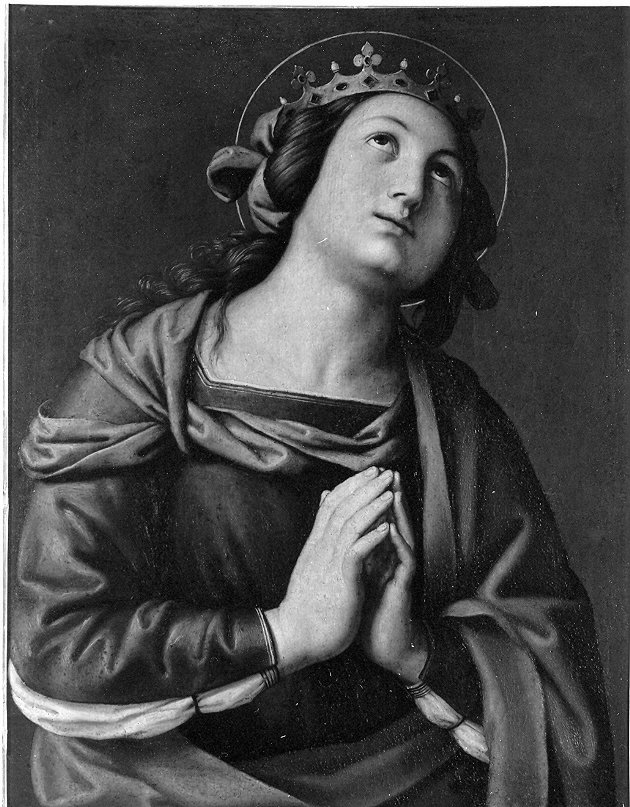 Santa (dipinto, opera isolata) di Salvi Giovanni Battista detto Sassoferrato (attribuito) (sec. XVII)