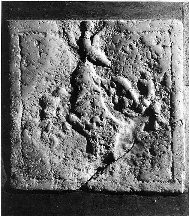 lastra tombale, opera isolata - bottega Italia centrale (sec. XVI)