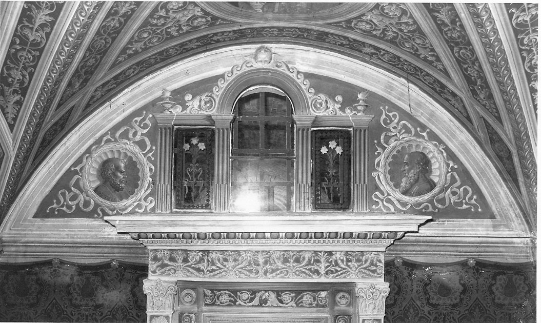 Ritratti di San Pietro e San Paolo, San Pietro e San Paolo (dipinto, elemento d'insieme) di Bruschi Domenico (attribuito) (sec. XIX)