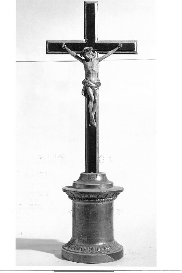 croce d'altare, opera isolata - bottega umbra (sec. XIX)