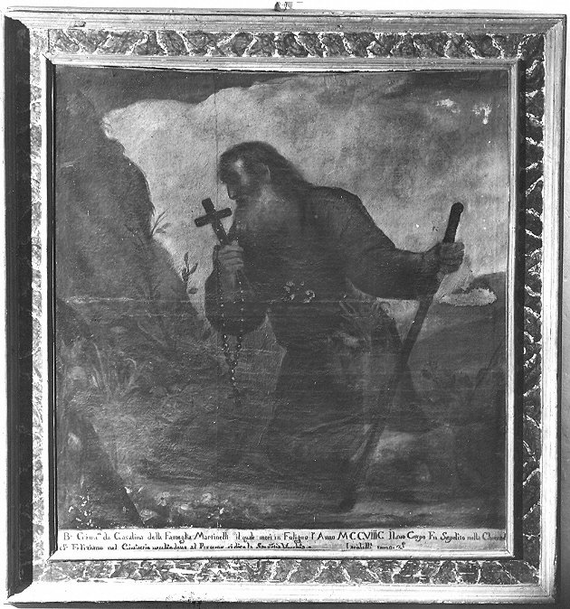 Il Beato Giovanni da Casalina, beato (dipinto, opera isolata) - ambito Italia centrale (fine sec. XVII)