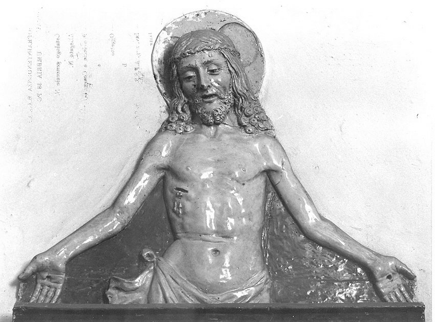 Pietà (scultura, opera isolata) di Buglioni Benedetto (attribuito) (sec. XV)