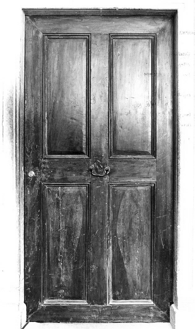 porta - ad un battente, opera isolata - bottega umbra (secc. XVII/ XVIII)